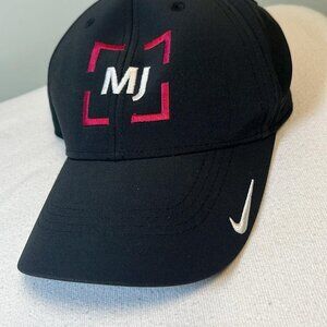 MJ Nike Dri Fit Adjustable Ball Hat Swoosh Golf Pickleball Baseball Football